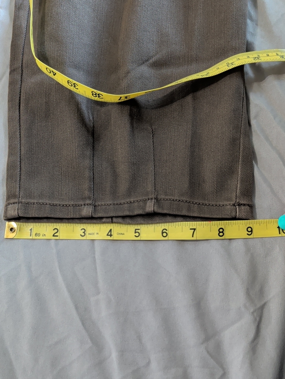 NWT Womens Size2X Stitch Star Brown PullOn High Rise Ankle Length Tapered Pants - Picture 11 of 12